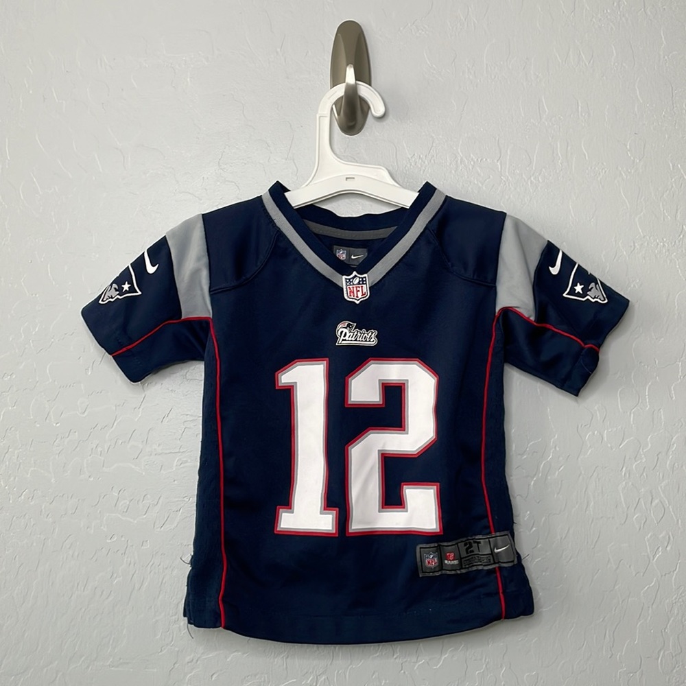 Nike NFL New England Patriots Tom Brady On Field Jersey 2T